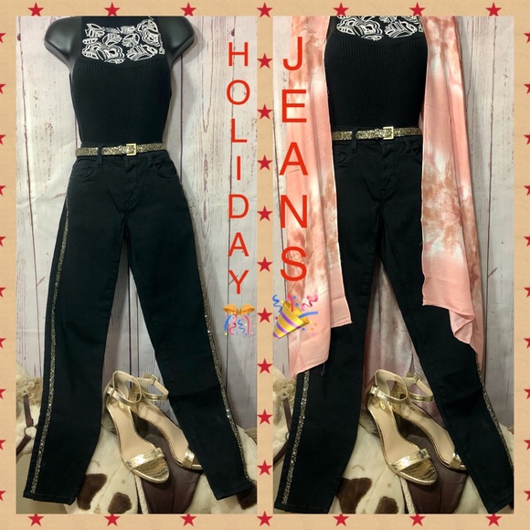 BRITISH!🇬🇧PARTY READY! Zara Z1975 Denim Low Rise Skinny Jeans🎉 - Picture 2 of 11